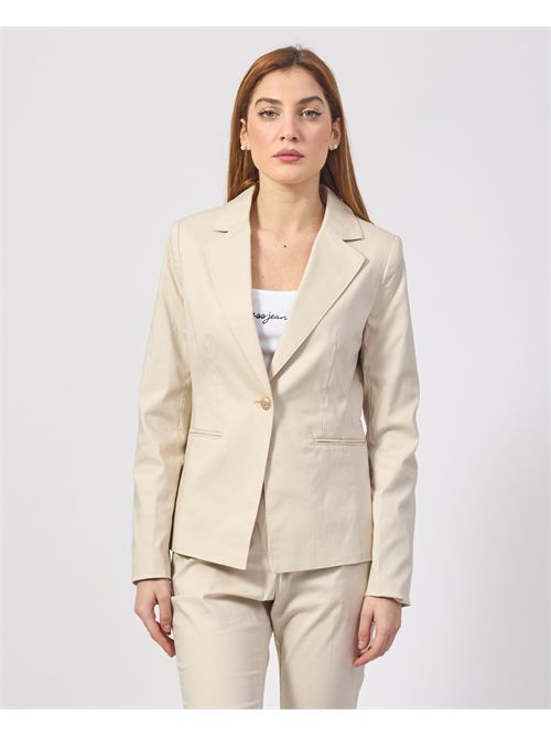 Yes Zee Women's Single Breasted Cotton Jacket YES ZEE | G404-KD000222